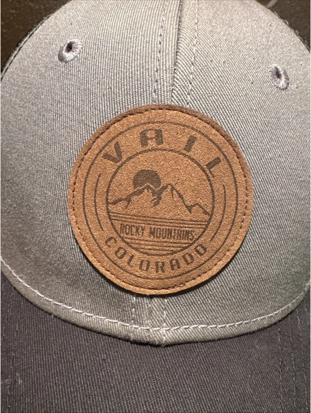 Patched Vail Colorado Mesh SnapBack Trucker Hat